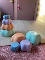 Stepping stones stapelstenen pastel / speelgoed, Ophalen of Verzenden, Zo goed als nieuw