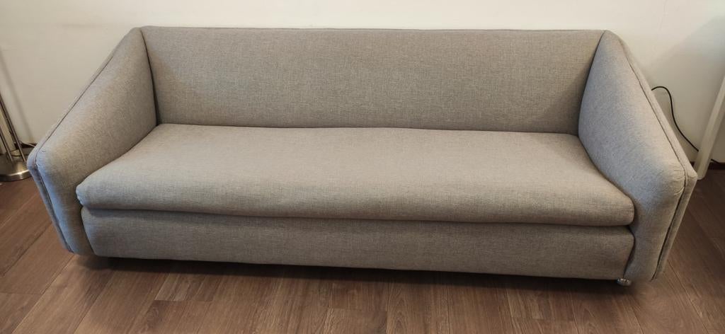 Vintage Artifort C610-3 Bank - Geoffrey D Harcourt, Ophalen, Vintage Design, Mid-century Modern, Driepersoons, 75 tot 100 cm