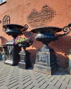 Gietijzeren tuinvazen tuinvaas bloempot bloembak louvre, Tuin en Terras, Tuinvazen, Ophalen of Verzenden, Nieuw