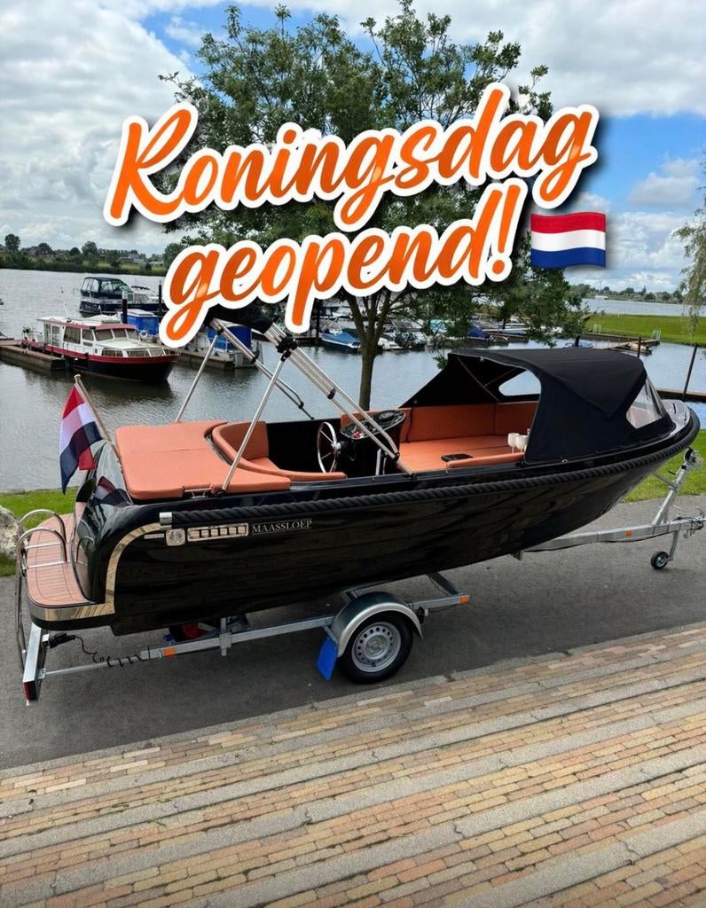 Maassloep 570 honda 20pk nieuw! Opties. Koningsdag geopend