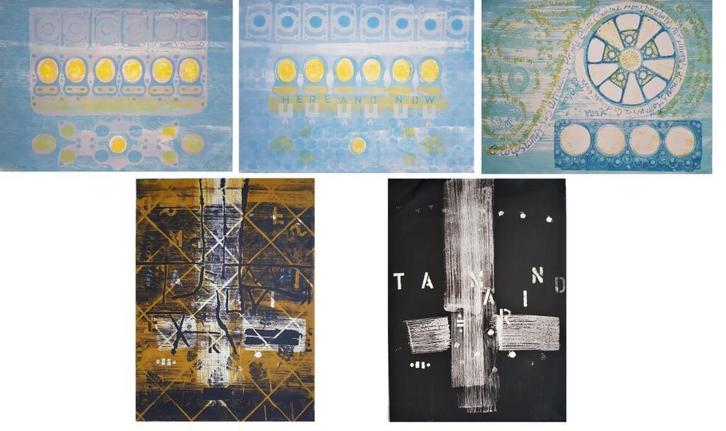 Ernst van Leyden 5 Lithos, Antiek en Kunst, Kunst | Litho's en Zeefdrukken, Ophalen of Verzenden