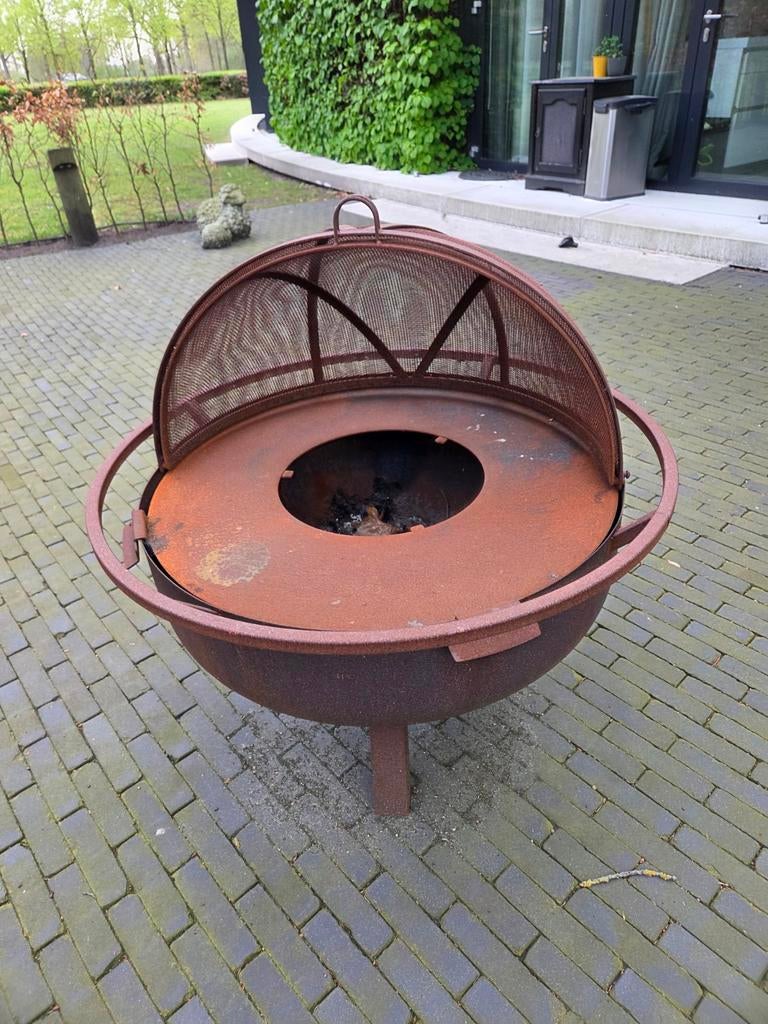 GOFIRE LEV vuurschaal met bakplaat - 80 cm, Ophalen