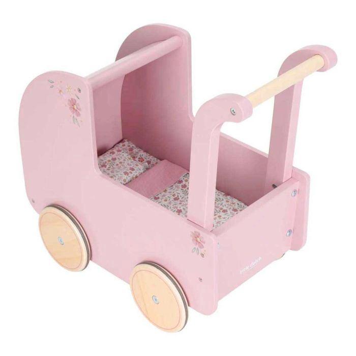Little Dutch houten poppenwagen, Kinderen en Baby's, Speelgoed | Houten speelgoed, Nieuw, Overige typen, Ophalen of Verzenden
