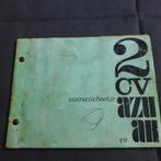 2CV AZU-AK instructie Boekje, Ophalen of Verzenden