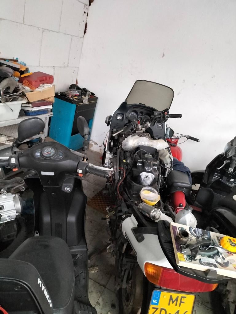 Honda Pan European 1100 project, Ophalen, Gebruikt