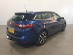 Renault Mégane Estate 1.3 TCe Bose NAVI/CRUISE/TRHAAK/CLIMA, Euro 6, 4 cilinders, Blauw, Leder en Stof