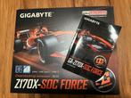 Gigabyte Z170X SOC Force + i5-6600K + Cooling, Computers en Software, Moederborden, Ophalen of Verzenden, Zo goed als nieuw, DDR4
