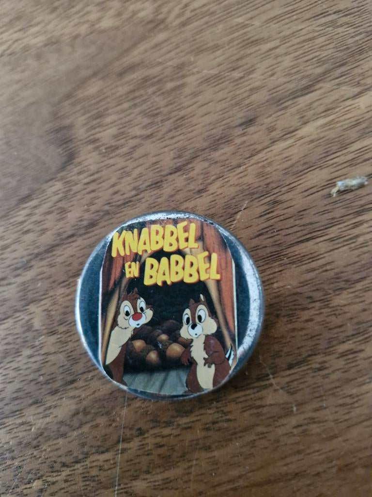 303 Knabbel en Babbel Button, Ophalen of Verzenden