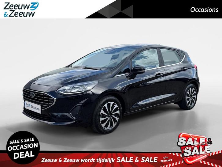 Ford Fiesta 1.0 EcoBoost Hybrid Titanium | Origineel NL auto, Auto's, Ford, Bedrijf, Te koop, Fiësta, ABS, Achteruitrijcamera