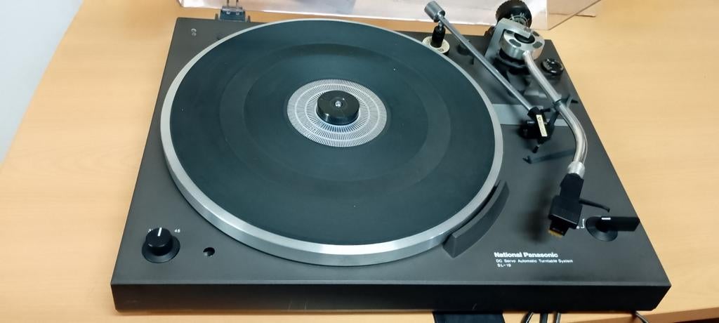 National Panasonic SL-19 Snaar aangedreven Platenspeler, Overige merken, Onbekend, Japan, Gebruikt, Automatisch