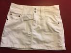 Witte spijkerrok van United Colors of Benetton, Ophalen of Verzenden, Zo goed als nieuw, Meisje, Jurk of Rok