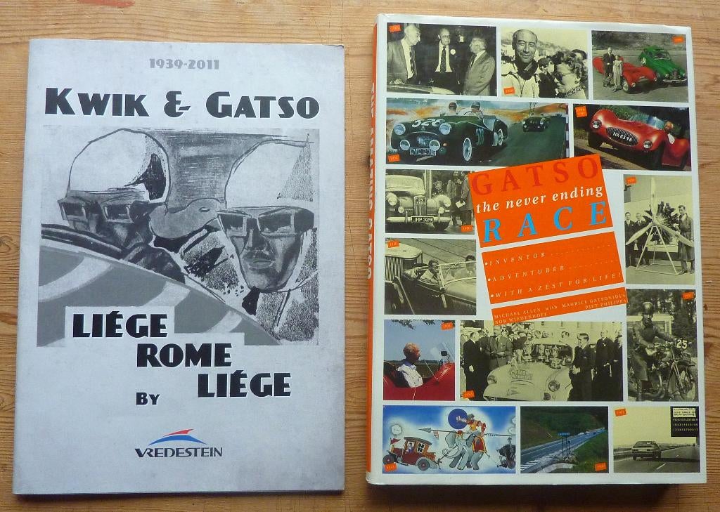 Kwik & Gatso, the Never Ending Race, Maus Gatsonides, Gelezen, Diverse auteurs, Ophalen of Verzenden, Overige merken