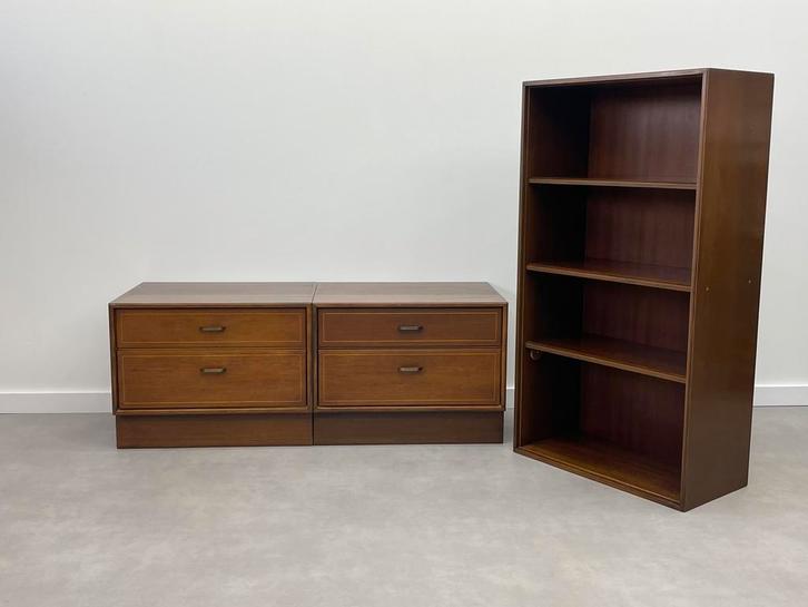 Vintage modulaire Formule kasten jaren 60, Huis en Inrichting, Kasten | Wandmeubels, Zo goed als nieuw, Minder dan 100 cm, Minder dan 150 cm