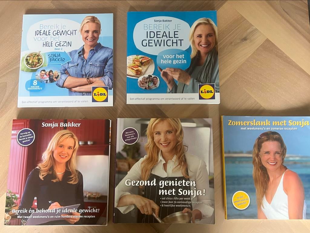 Kookboeken Sonja Bakker, Ophalen of Verzenden, Gelezen, Gezond koken