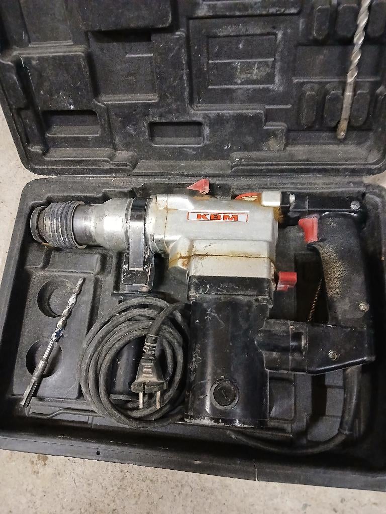 Klopboormachine, Ophalen, Gebruikt, 600 watt of meer, Boormachine