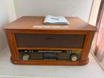 Lenco Classic Phono TCD-2570 Retro Muziekcentrum, Audio, Tv en Foto, Stereo-sets, Overige merken, Gebruikt, Cassettedeck, MP3-aansluiting