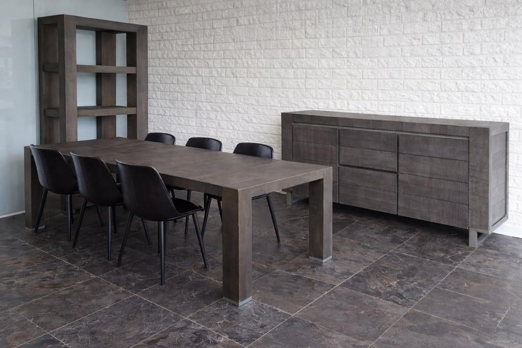 Meubelset: tafel, dressoir en boekenkast, Ophalen