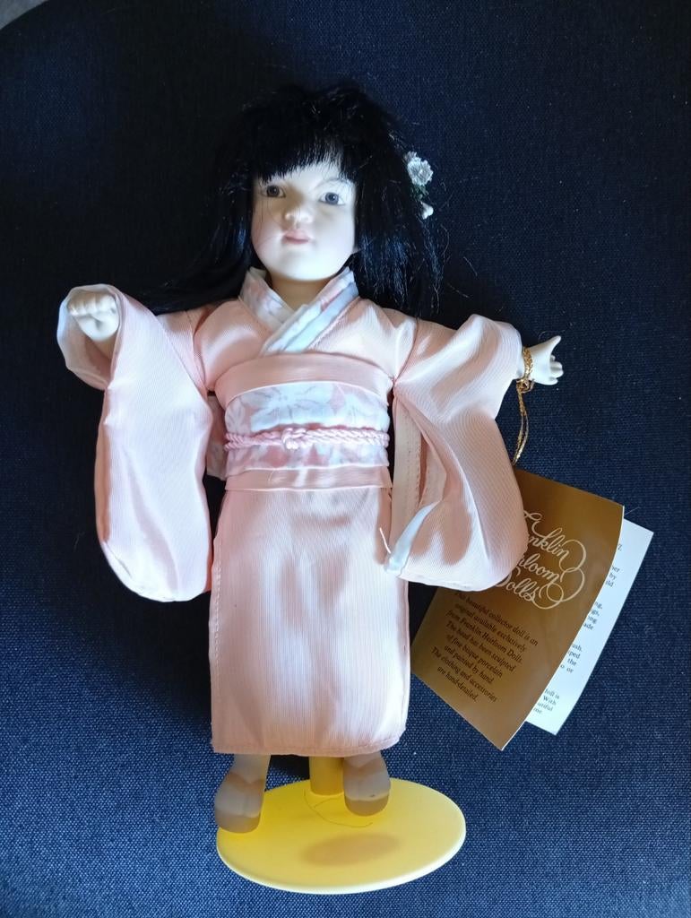 Franklin Heirloom collectors doll/pop, Ophalen of Verzenden, Zo goed als nieuw, Pop