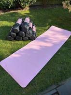 10 roze yogamatten met draagnetje (1 mist), Sport en Fitness, Yoga en Pilates, Ophalen, Gebruikt, Yogamat