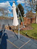 Parasol zonder tegels, Ophalen