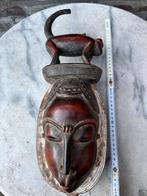 Antiek houten Afrikaans masker, Ophalen of Verzenden