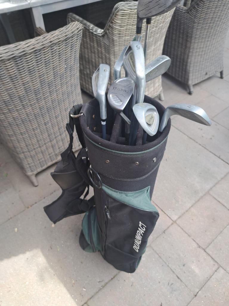 Complete golfset Dual Impact met tas, Ophalen of Verzenden, Gebruikt, Set, Overige merken