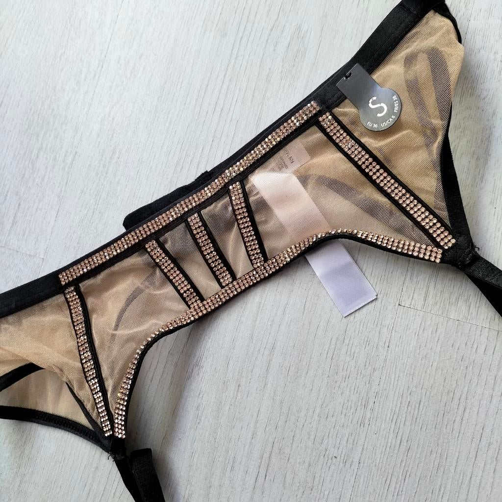 Lingerie jarretelgordel dames, Ophalen of Verzenden, Zwart, Overige typen