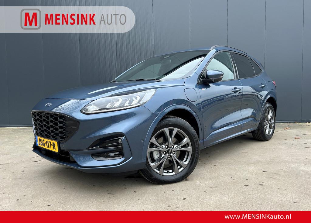 Ford Kuga 2.5 PHEV ST-Line 1e EIGENAAR CAMERA LED NAVI CRUIS, Auto's, Ford, Gebruikt, Euro 6, 4 cilinders, Blauw