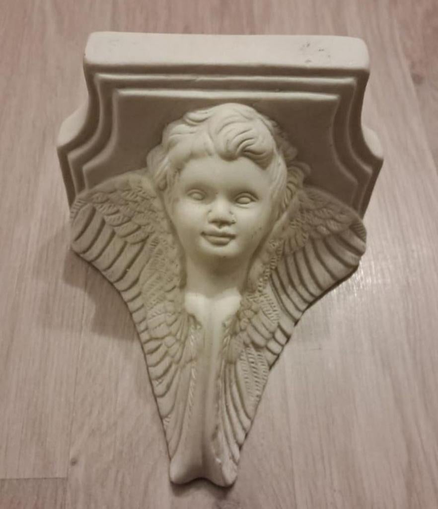 Muurconsole met engel, Ophalen of Verzenden