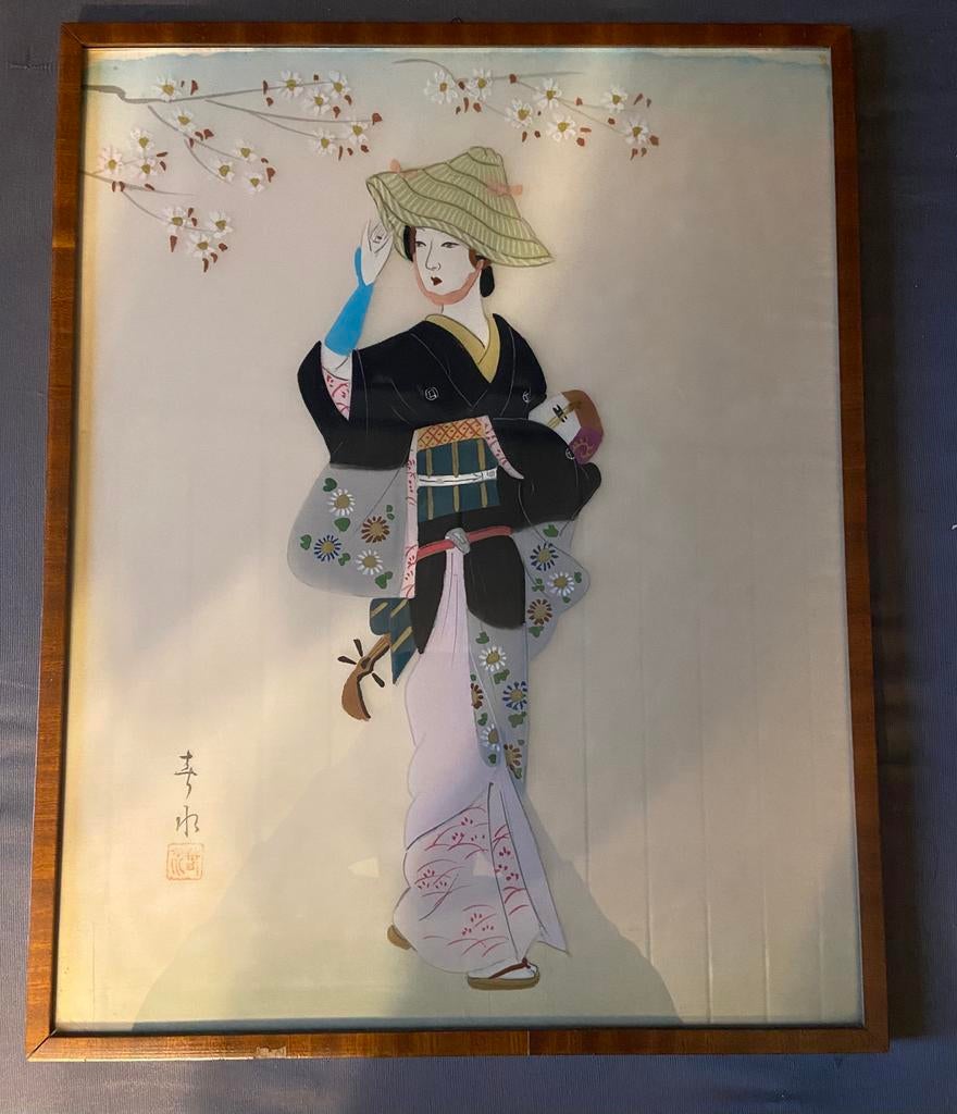 Oosters Schilderij, Antiek en Kunst, Ophalen