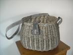 mooie rieten mand met hengsel, Ophalen of Verzenden, Zo goed als nieuw, Rechthoekig, Riet