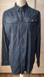 G-Star spijkerblouse heren maat XL, Ophalen of Verzenden, Zo goed als nieuw, Blauw, Halswijdte 43/44 (XL)