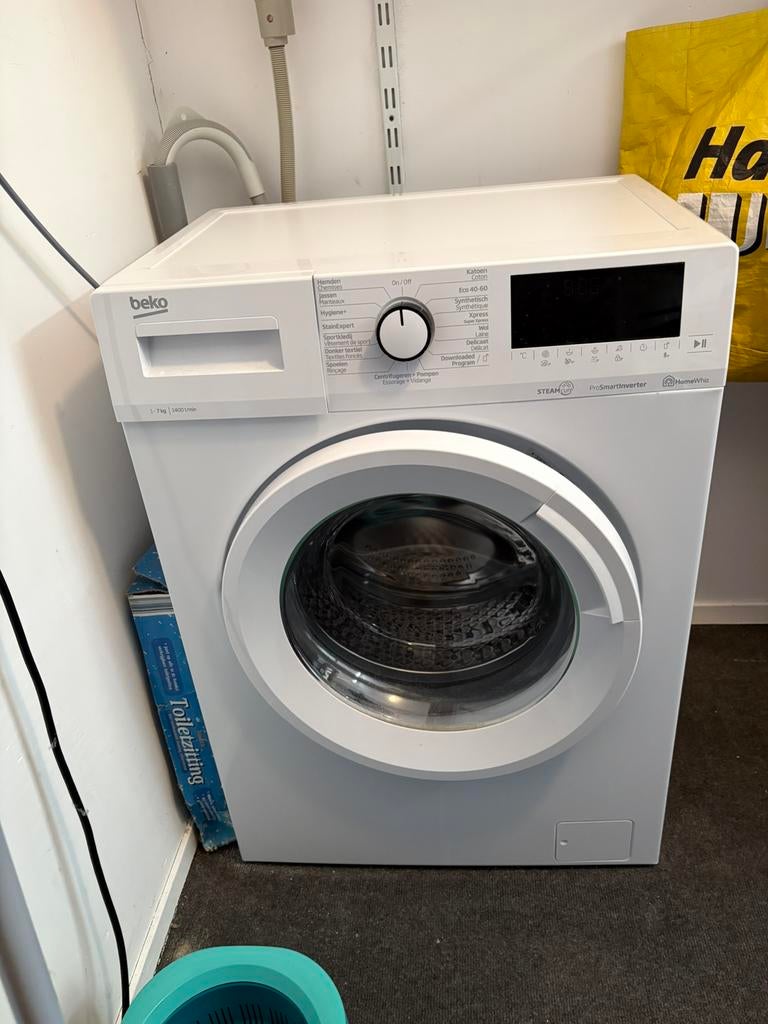Wasmachine beko, Ophalen, 1200 tot 1600 toeren, 4 tot 6 kg, Zo goed als nieuw