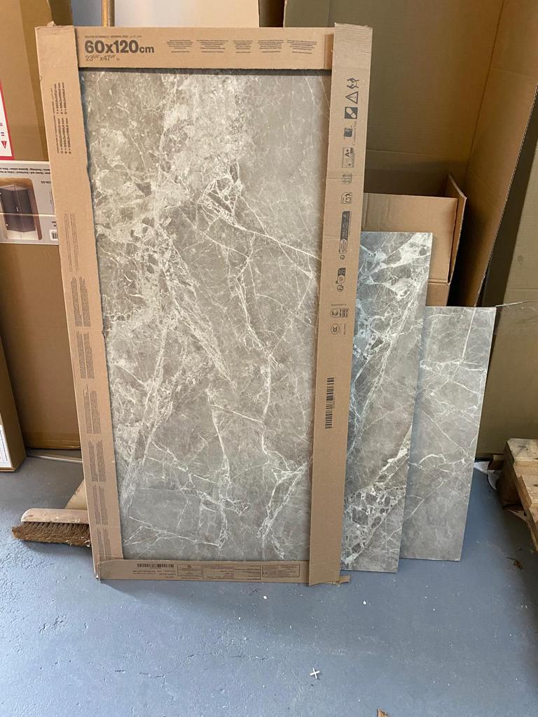 5 Wandtegels Provenza Unique Marble Moon 120x60 3,6m2 NIEUW, Ophalen, Nieuw, Minder dan 5 m², Wandtegels