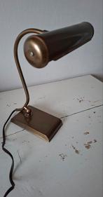 Bronskleur Vintage pianolamp., Ophalen, Minder dan 50 cm