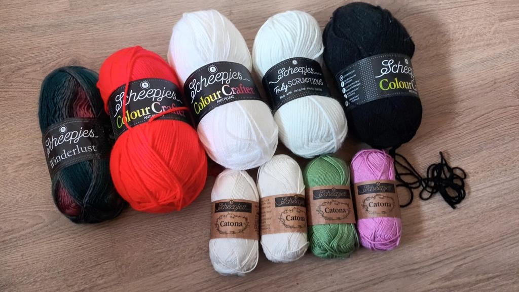 Scheepjes wol en katoen, Ophalen, Zo goed als nieuw, Breien of Haken, Wol of Garen