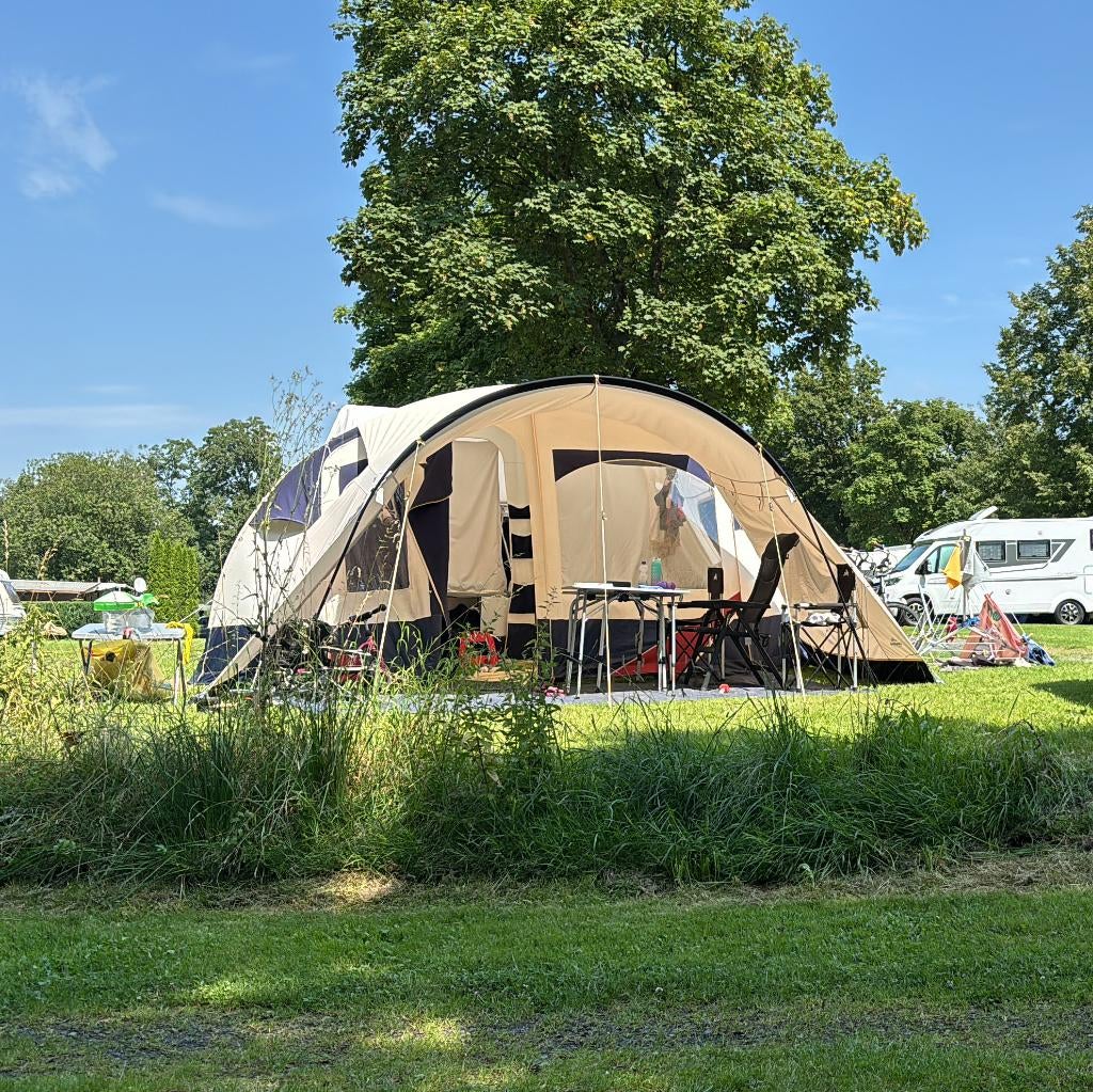 Jamet Rondo XL met ingeritst kuipzijl, Caravans en Kamperen, Vouwwagens, Ophalen, Blauw, Aanwezig, Jamet