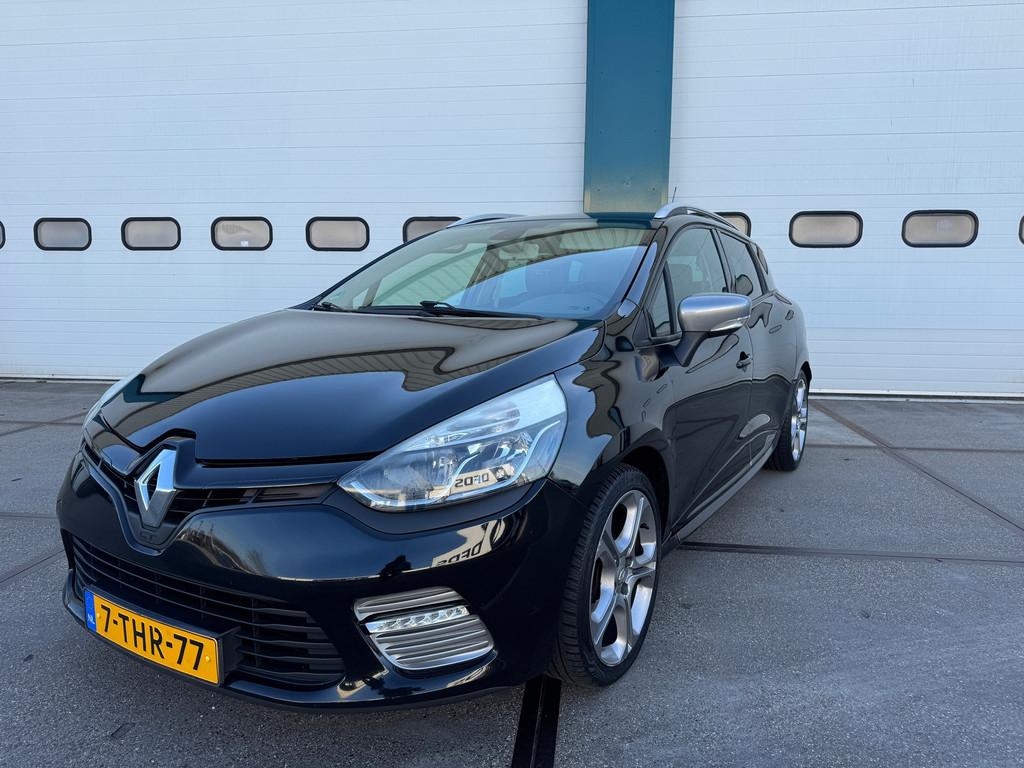Renault Clio Estate 1.2 GT Automaat !, Euro 5, Stof, Gebruikt, Zwart