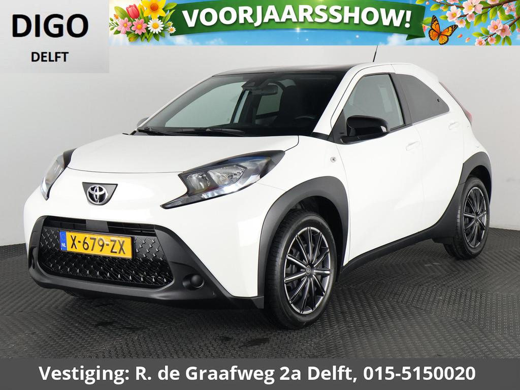 Toyota Aygo X 1.0 VVT-i MT Play Sport | 1e eigenaar | Apple, Stof, 920 kg, 4 stoelen, Wit