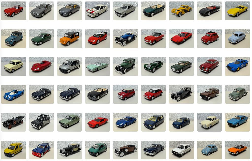 Solido, o.a. Citroen Fiat Jaguar Lancia Mercedes Renault VW, Ophalen of Verzenden, Zo goed als nieuw, Auto, Solido