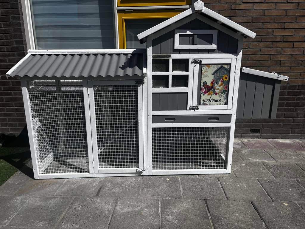 Groot kippenhok, Dieren en Toebehoren, Ophalen, Gebruikt, Kippenhok of Kippenren