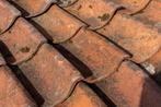 Oude rode hollandse pan handvorm 38cm+ 1.800 stuks, Doe-het-zelf en Verbouw, Dakpannen en Dakbedekking, Gebruikt, Steen of Klei