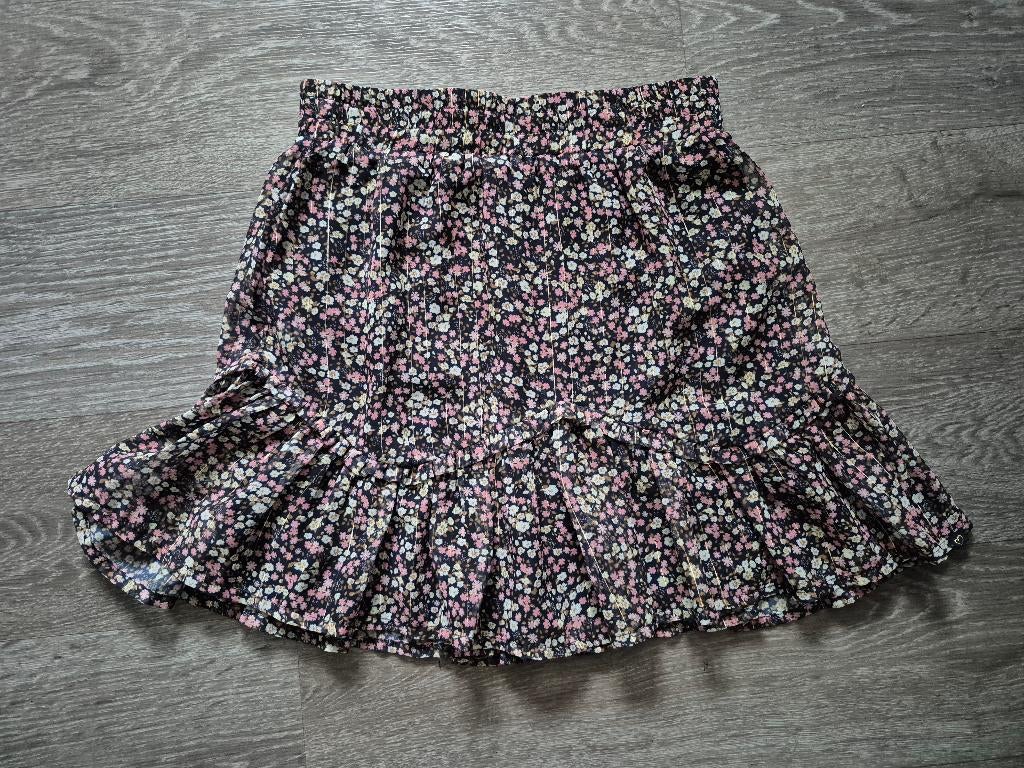 Bloemenrokje met fijne gouden accenten, Kinderen en Baby's, Kinderkleding | Maat 170, Meisje, Ophalen of Verzenden, Zo goed als nieuw