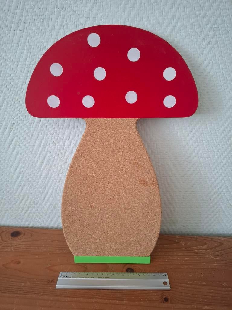 Paddenstoel Prikbord, Ophalen of Verzenden