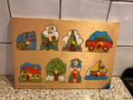 Leuke houten puzzel, Ophalen of Verzenden, Minder dan 10 stukjes, 6 maanden tot 2 jaar