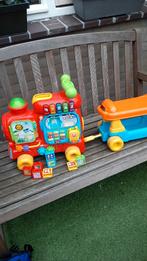 Vtech trein met aanhanger, Kinderen en Baby's, Speelgoed | Vtech, Ophalen of Verzenden, 6 maanden tot 2 jaar