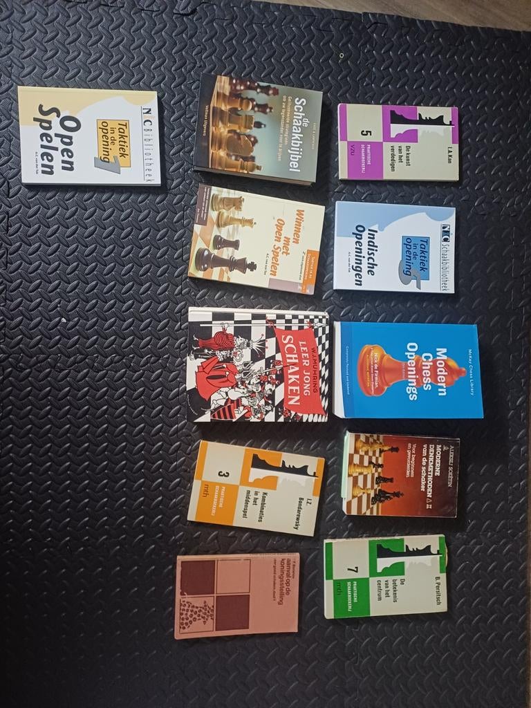 Schaakboeken, Ophalen, Diverse auteurs