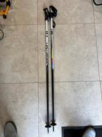 Salomon skistokken 120cm aluminium - Prima staat, Stokken, 100 tot 140 cm, Zo goed als nieuw, Skiën