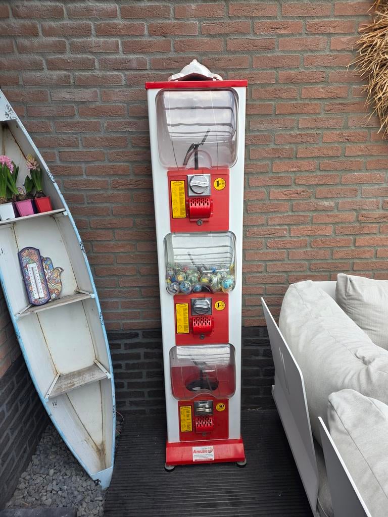 Ballen automaat, Ophalen