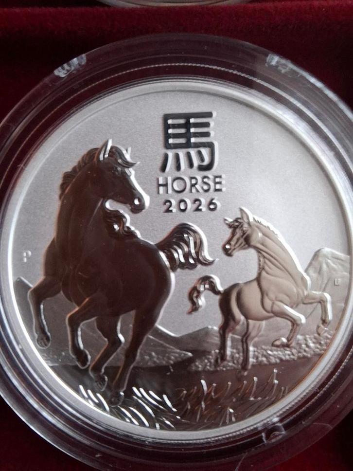 De allernieuwste Lunar 3 kilo munt. Overal weer uitverkocht, Postzegels en Munten, Edelmetalen en Baren, Zilver, Ophalen of Verzenden